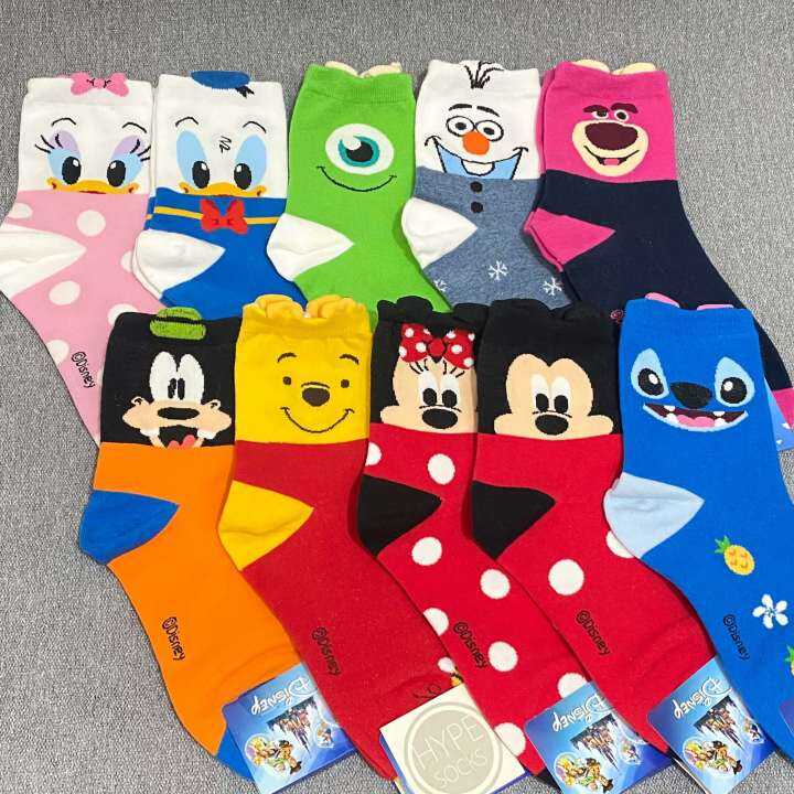 Disney Full Face Iconic Socks Lazada PH