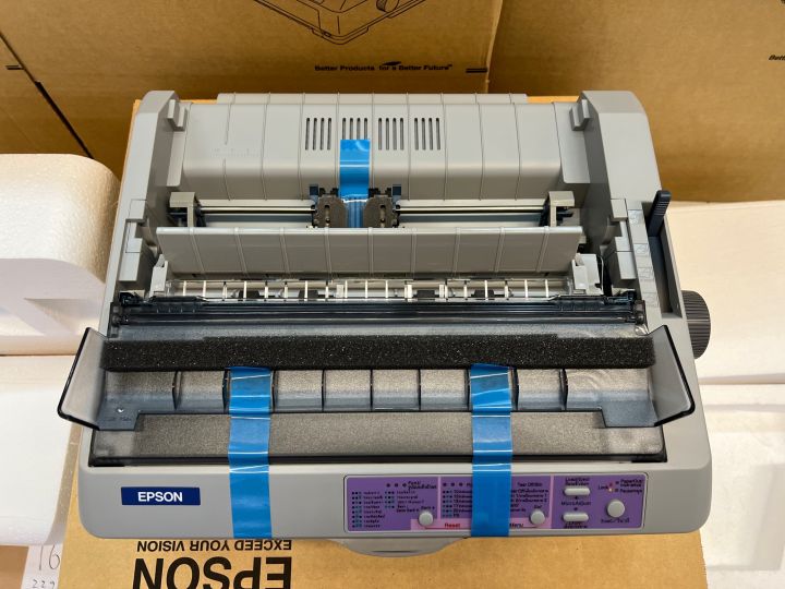 เครื่องปริ้นเตอร์-dot-matrix-new-epson-lq-590-สินค้าพร้อมจัดส่ง-ออกใบกำกับภาษีได้-รับประกันหัวพิมพ์-2-ปี-ตัวเครื่อง-1-ปี