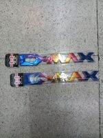 โลโก้คำว่า D-MAX  สีไทเท (size 3.5×21cm) ราคาแพ็คคู่ 2ชิ้น