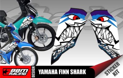 Sticker kit yamaha finn shark