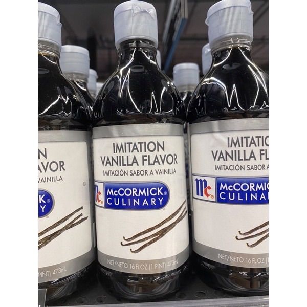 473 Ml Mccormick Imitation Vanilla Flavor Nature Identical Flavor แม็คคอร์มิค อิมมิเทชั่น