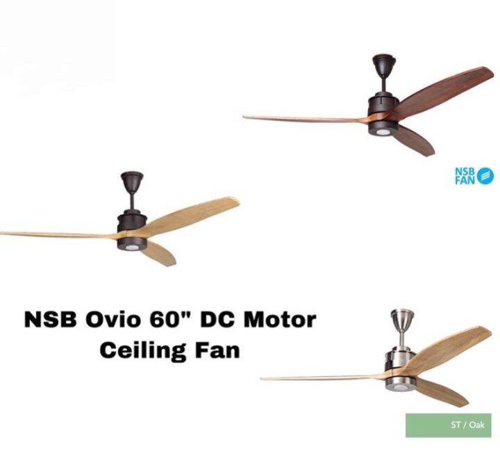 NSB Ovio 60” DC Motor Ceiling Fan KIPAS SILING Lazada
