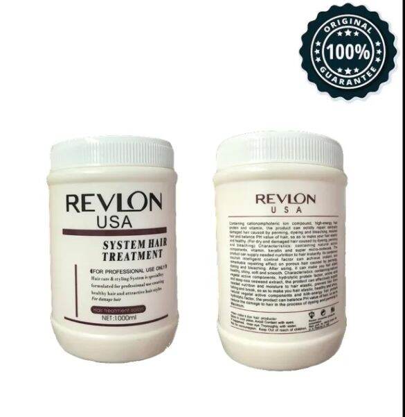 Revlon USA system hair treatment 1000ml(Authentic) Lazada PH