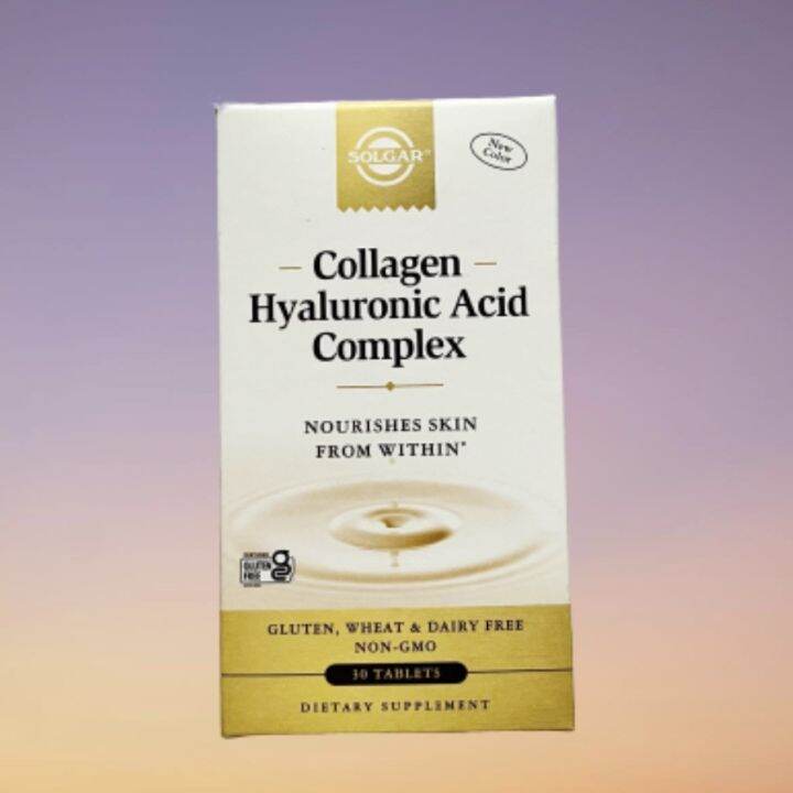 SOLGAR COLLAGEN HYALURONIC ACID COMPLEX 30t Lazada PH