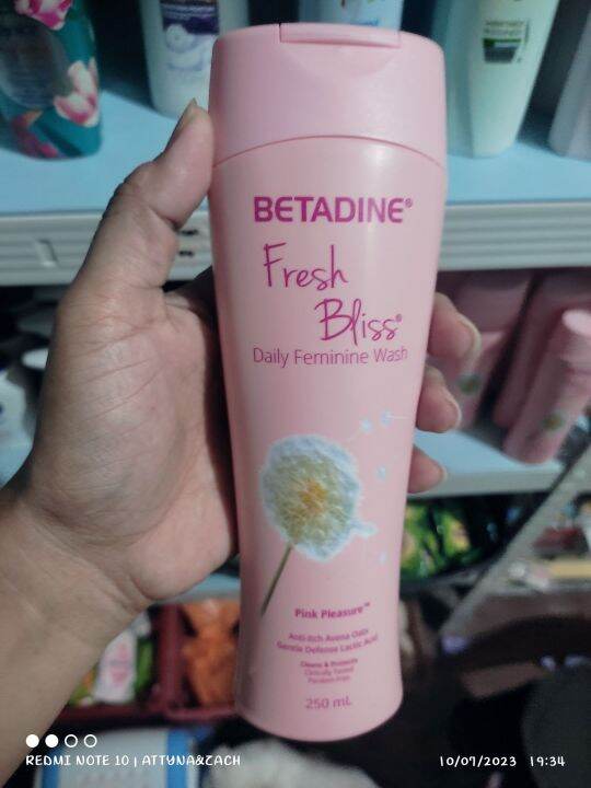 Betadine feminine wash 250ML Lazada PH