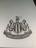 เหล็กฉลุลาย ทีมฟุตบอล Newcastle united 40*40 ขนาด1.2 มิล ไม่ขัดไม่ทำสีค่ะ ทีมฟุตบอลนิวคลาสเซิล