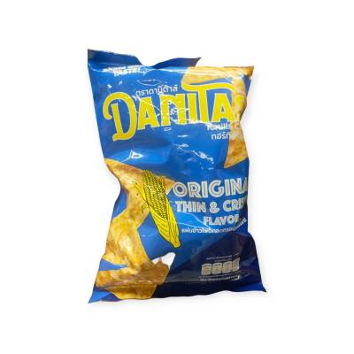 Danita Tortilla Chip 180g.ดานิต้าส์ข้าวโพดเดิม 180กรัม