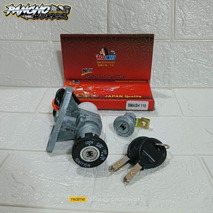 ANTI THEFT SWITCH SET SUZUKI SMASH110/115 Lazada PH
