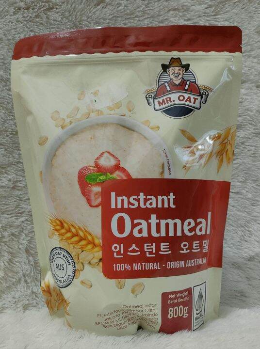 Mr. Oat Instant Oatmeal/Rolled Oat 800 gr Lazada Indonesia