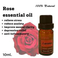 J.aroma 100% Natural essential oil น้ำมันหอมระเหยกุหลาบ สกัดจากธรรมชาติ100%