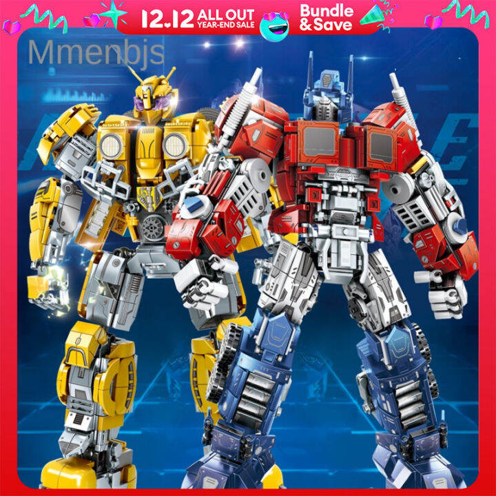 Transformers Robot Blocks Optimus Prime Building Bricks Sets Christmas ...