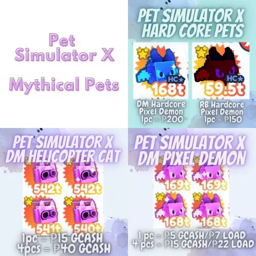 Pet Simulator X Mythical Pets Lazada PH