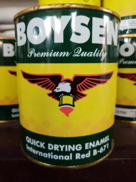 Boysen Quick Dry Enamel Caramel Brown - 1L