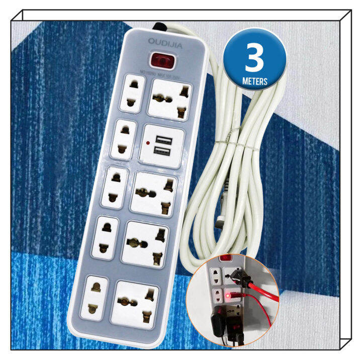 Original Heavy MultiFunction Socket Plug Universal Socket Power Strip ...