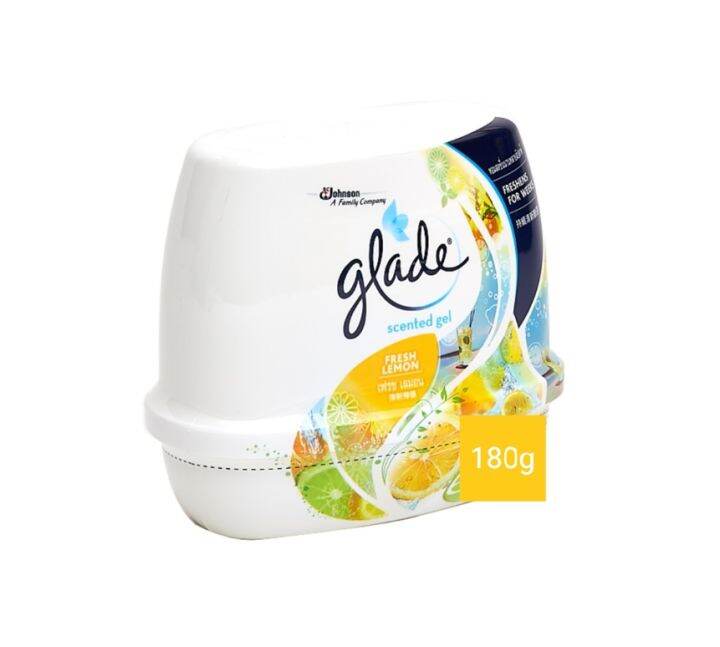 Glade Fresh Lemon Scented Gel 180g Lazada PH