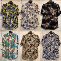 เสื้อเชิ้ตลายฮาวาย hawaii ไซค์ m l xl 2xl 3xl 4xl เนื้อผ้าเรยอน?%ผ้านิ่มสวมใส่สบายไม่ร้อน ใส่ได้ทั้งชายและหญิง