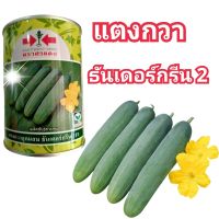 ?เมล็ดแตงกวาธันเดอร์กรีน 2?เนื้อหนา ใส้เล็ก กรอบ หวาน อร่อย ตราศรแดง ขนาด 100 กรัม(ส่งฟรี)