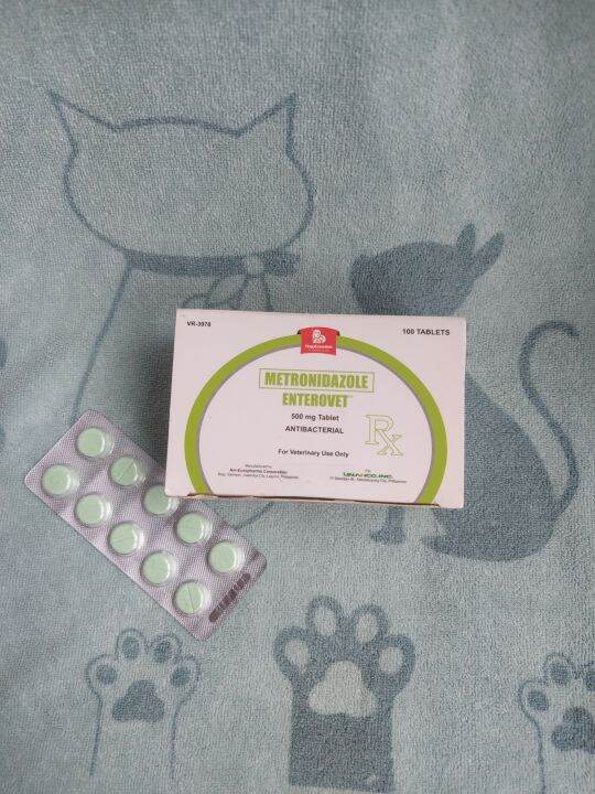 METRONIDAZOLE 500mg for Cats and Dogs SOLD PER TABLET Lazada PH
