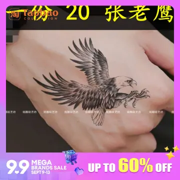 Bald eagle tattoo by Daniel Chashoudian: TattooNOW