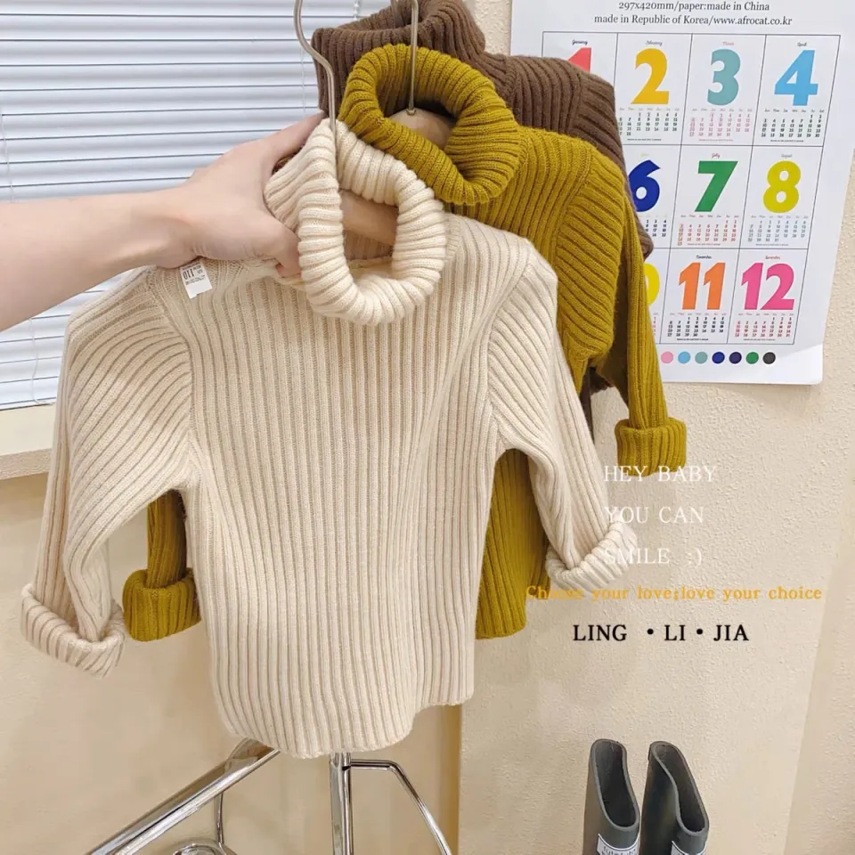 Children's Clothing Autumn and Winter New Girls Wool Sweater