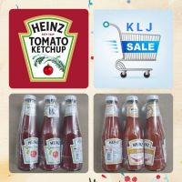 Heinz ไฮนซ์ ซอสมะเขือเทศ ซอสพริก Tomato Sauce Ketchup Chilli Sauce ? ขนาด 300 กรัม * 3 ขวด ?️