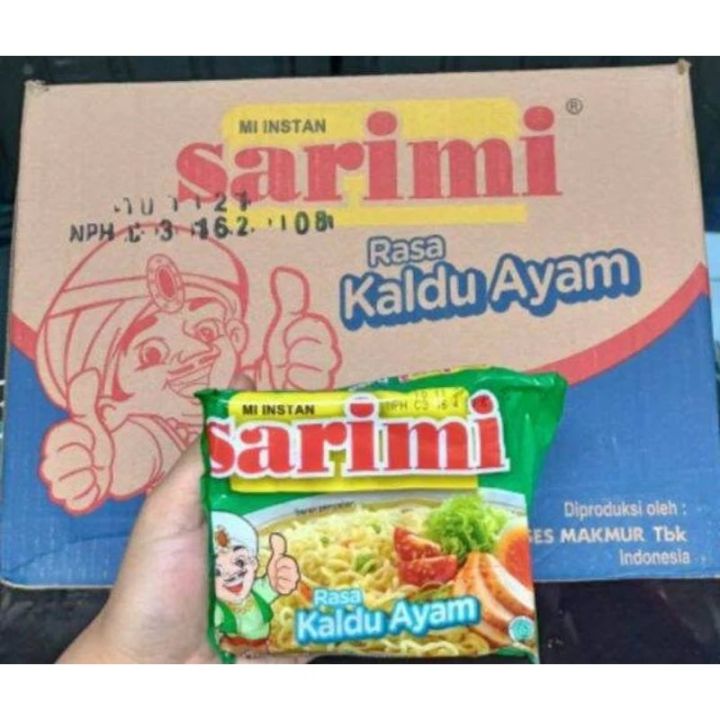 Sarimi Rasa Kaldu Ayam Mie Instant Mie Kuah 1dus Isi 40pcs Lazada