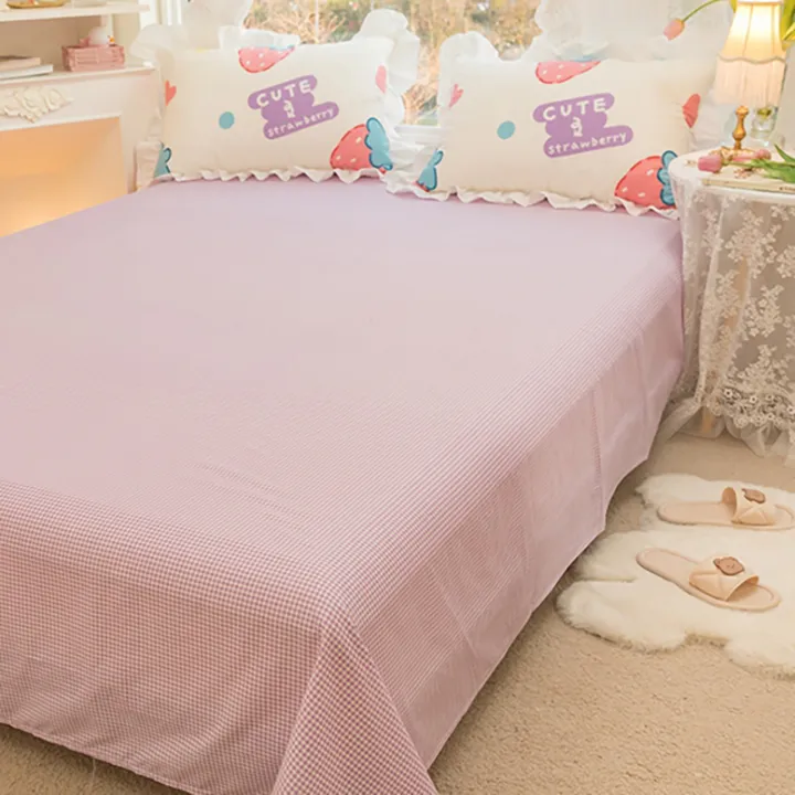 Summer Bed Sheets OnePiece Pure Cotton Quilt Sheet Double Bed Duvet