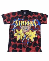 ⚓️เสื้อวง วินเทจ Overprint Nirvana Heart Shaped Box ❤️