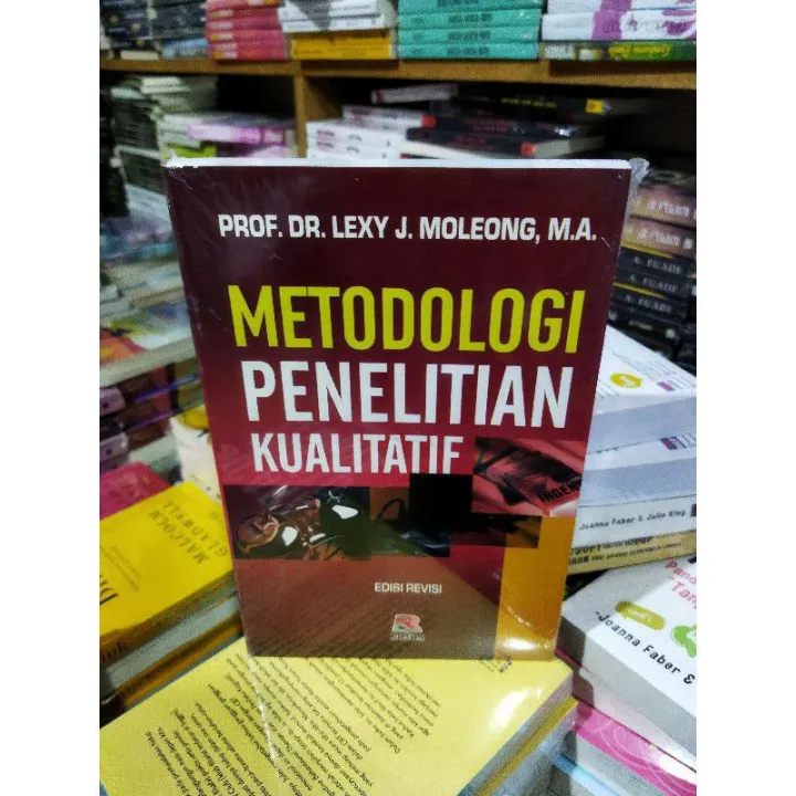 Buku Metodologi Penelitian Kualitatif Lexy J Moleong Lazada Indonesia