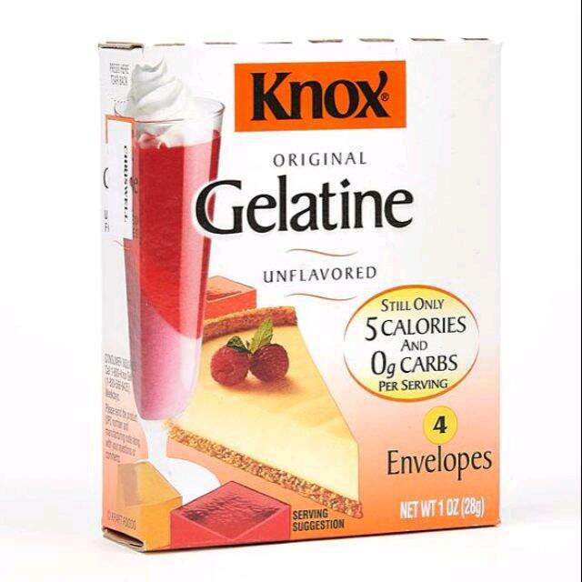 Knox Unflavored Gelatine Small 1 oz. Lazada PH