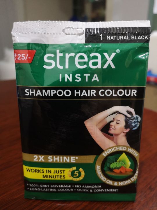 แชมพูปิดผมขาว-แชมพูปิดผมหงอก-streax-insta-shampoo-hair-colour