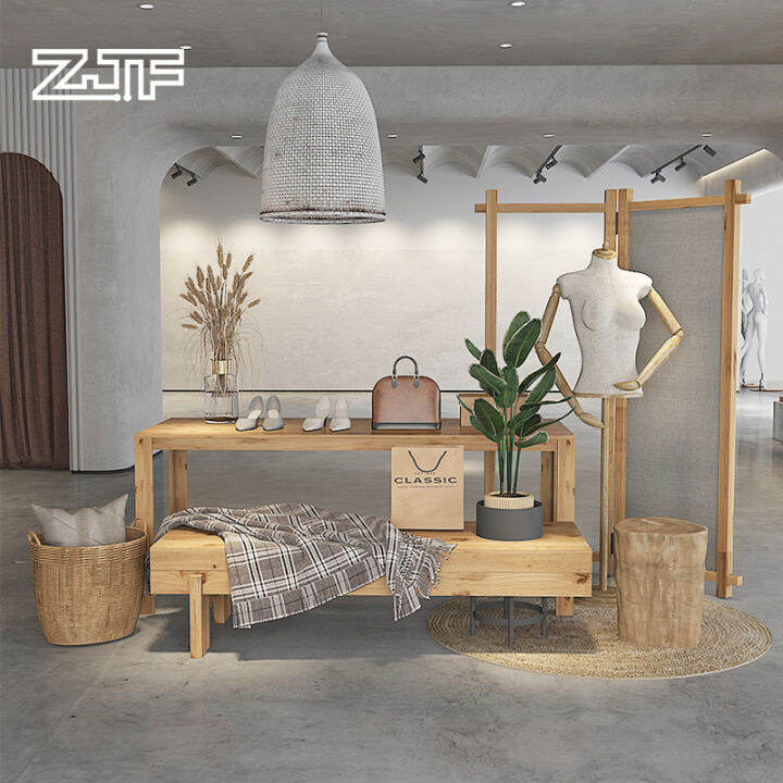 Zhongyifang Original Clothing Store Display Table Running Table Solid