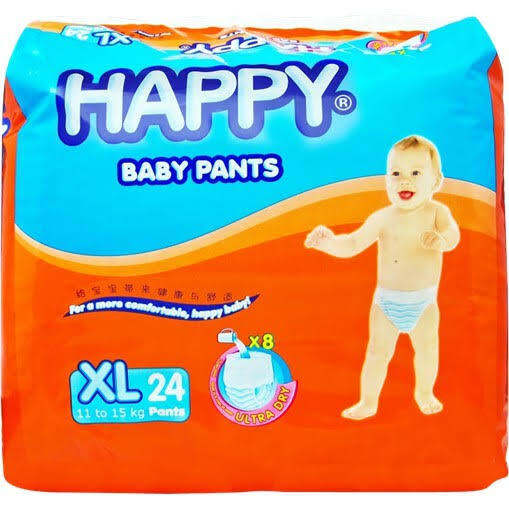 HAPPY BABY PANTS XL 24PCS | Lazada PH