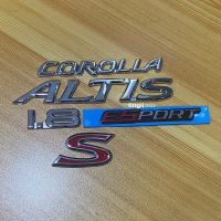 โลโก้ corolla+altis+1.8+esport+S ยกชุด 5 ชิ้น