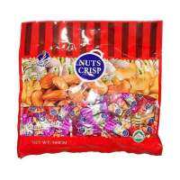 Nuts Crisp (พร้อมส่ง) ถั่วตุ๊บตั๊บ ถั่วอัดแท่ง อัลมอนด์ พิชตาชิโอ ขนาด 250 กรัม