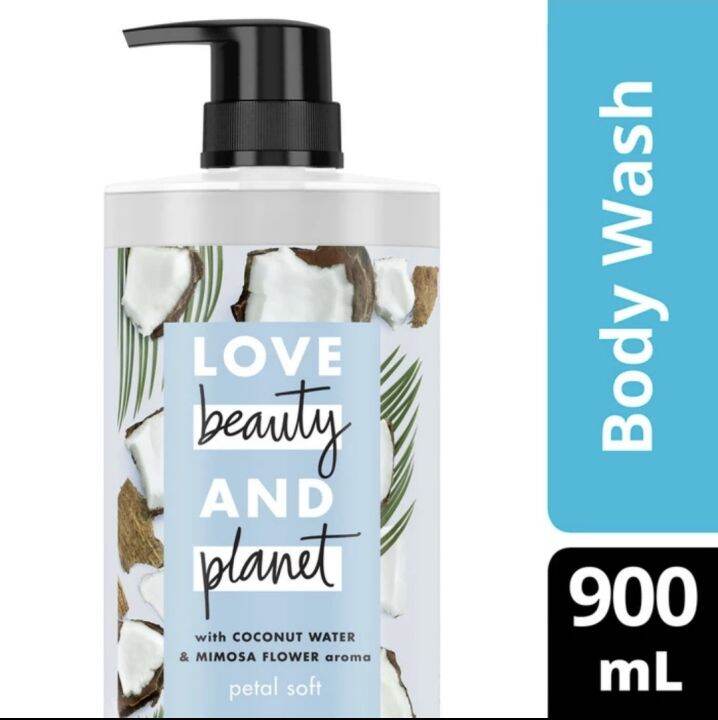 love beauty and body wash coconut water 900ml . Lazada Indonesia
