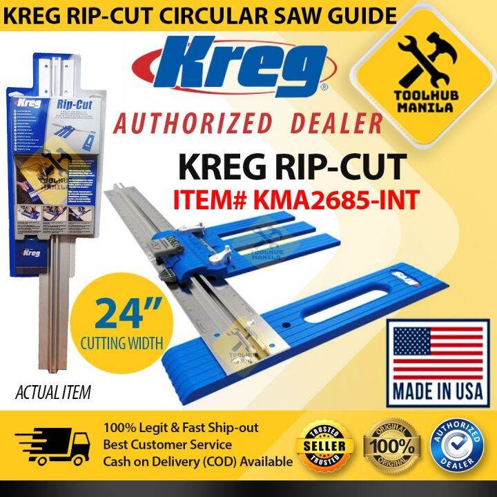 Kreg KMA2685 Rip Cut Circular Saw Edge Guide KMA2685INT 24" Cutting