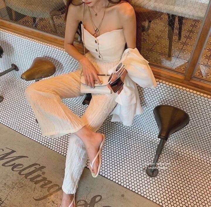 kloset A korea style set เกาะอก Lazada.co.th