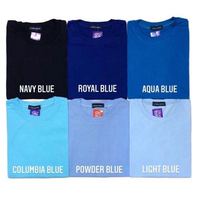 Blue Corner Colored Roundneck Lazada PH