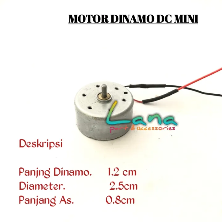 Dinamo Motor Mini RF -300FA -12350 59V DVD Tanpa Topi | Lazada Indonesia