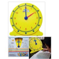 Sea&amp;Sky Shop ของเล่นเด็ก นาฬิกาตั้งโต๊ะ หมุนเข็มได้ สอนเด็กเรียนรู้เรื่องเวลา