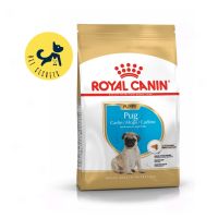 Royal Canin Pug puppy 1.5kg. (อาหารสุนัขแบบเม็ด สำหรับลูกสุนัขพันธุ์ปั๊ก)