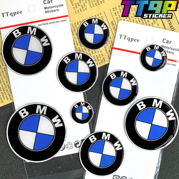 2 Chiếc Phụ Kiện BMW Logo BMW Độ Xe Máy Miếng Dán Đầu Trang Trí ...