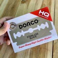 ใบมีดโกน Dorco 1 กล่อง 100 ใบ ของแท้ 100% ใบมีดโกนดองโก อย่างดี สำหรับช่างตัดผม