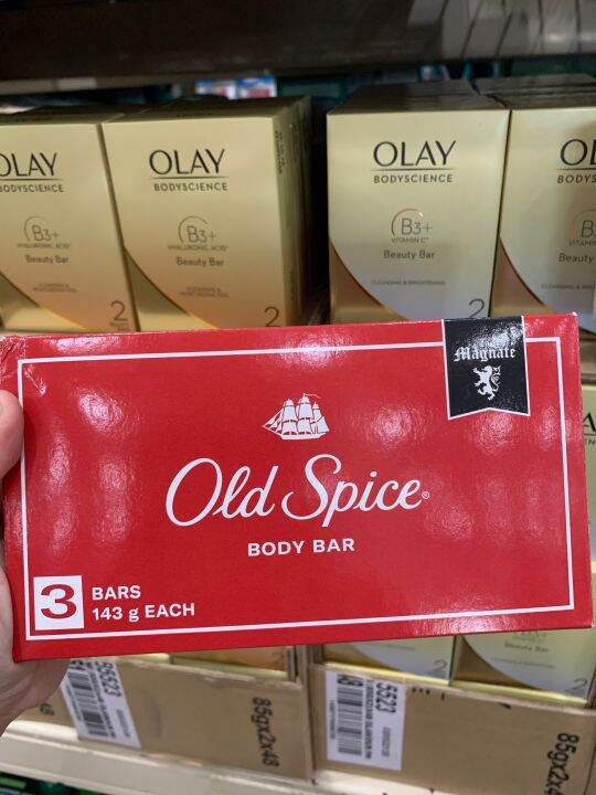 OLD SPICE BAR SOAP MAGNATE 143G 3s Lazada PH