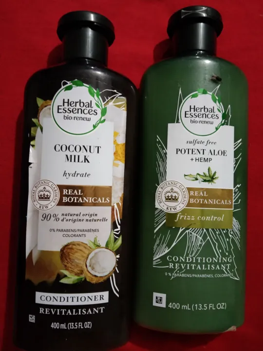 HERBAL ESSENCES CONDITIONER/REAL BOTANICALS/400ML/AUTHENTIC US Lazada PH