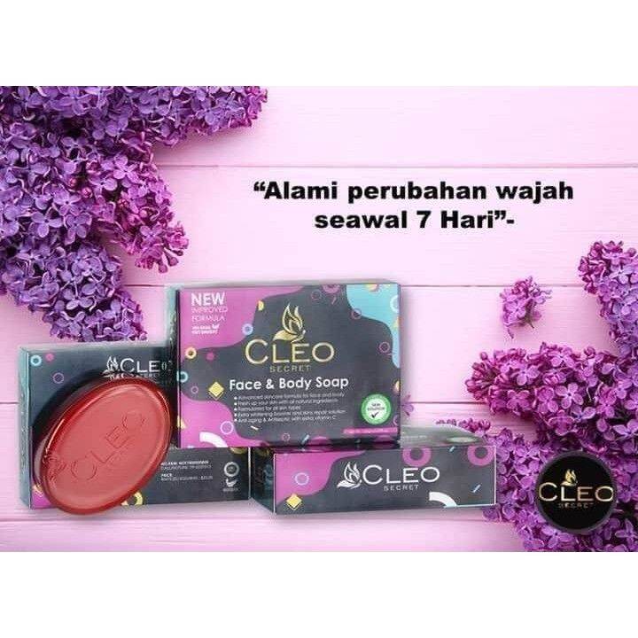 Cleo secret face and body soap NEW PACKAGING Lazada