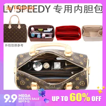 1-215/ LV-S25-F) Bag Organizer for LV Speedy 25 : F-Type - SAMORGA