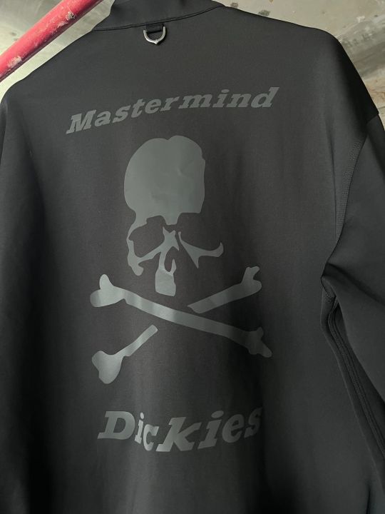 mastermind-x-dickies-black-reflective-jacket