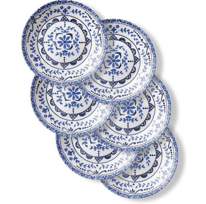 Corelle Portofino Dinner Set 10.5 inch x 6 pcs Lazada